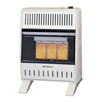 ProCom MNSD3TPA-BB Dual Natural/Propane Gas Vent-Free Heater  18 000 BTU  Base and Blower Included - B01L9AH7VE